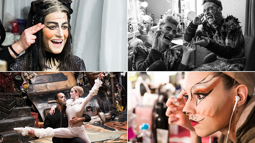 Exclusive Photos! Go Backstage at Broadway's Cats as the ...