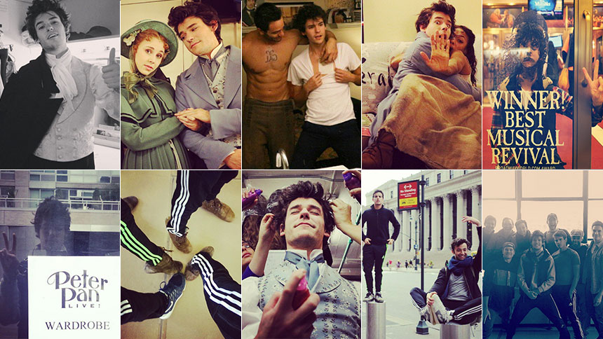 Check Out All 19 Photos From Les Miz Star Chris McCarrel...