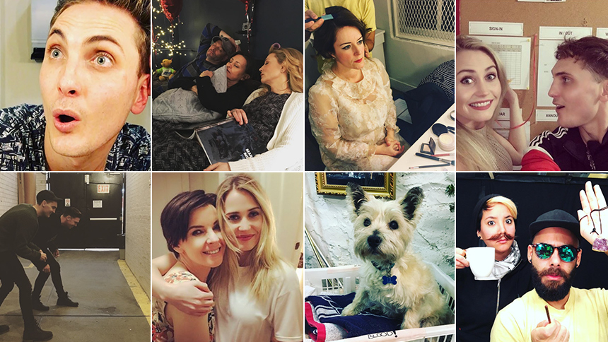 Eamon Farren Takes Instagram Backstage for a Funfilled Tw...
