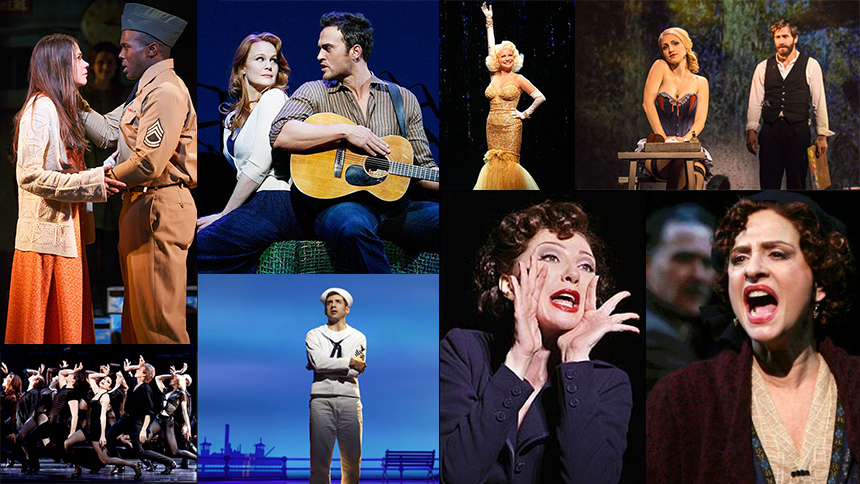 A Look at the Eight City Center Encores! Shows That Moved...
