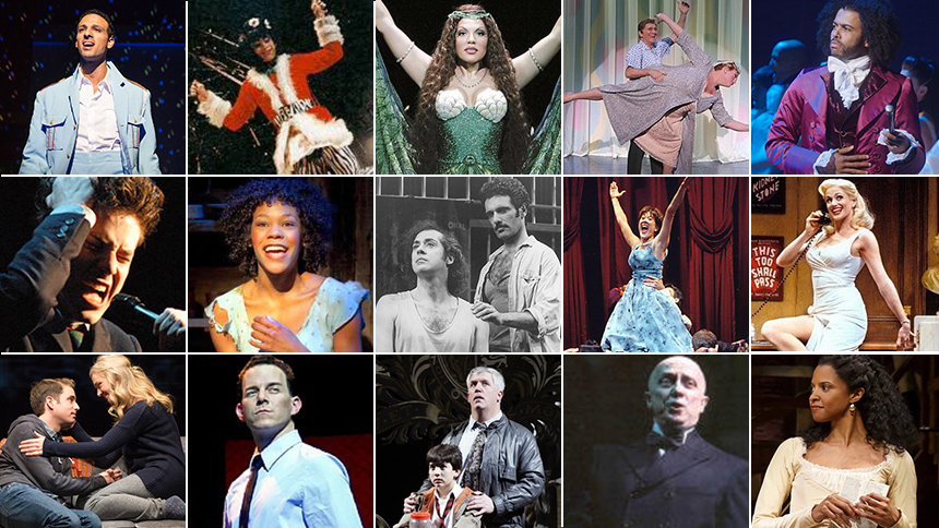 14 Times the Best Musical & Featured Actor Tony Award Win...