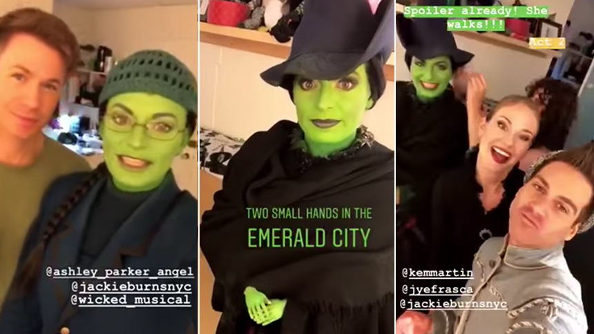 Jackie Burns Brings Insta Story Along for Her Two-Show Da...