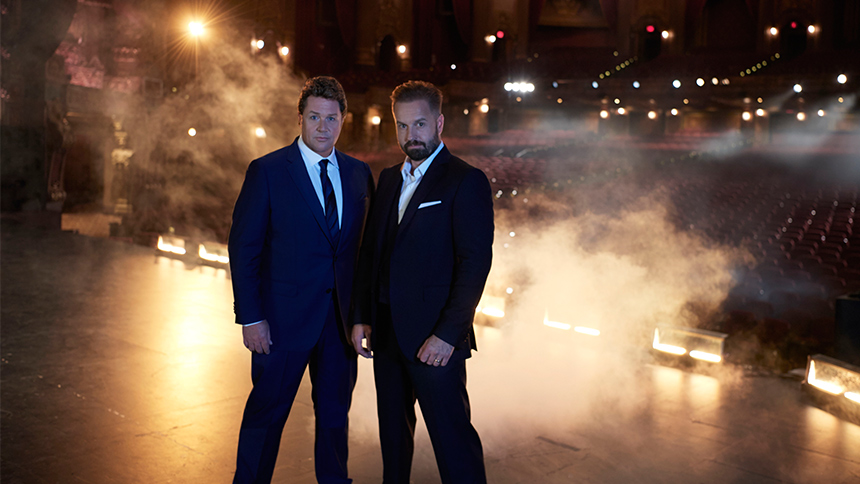 Michael Ball & Alfie Boe Talk First Impressions, Tour Bus...
