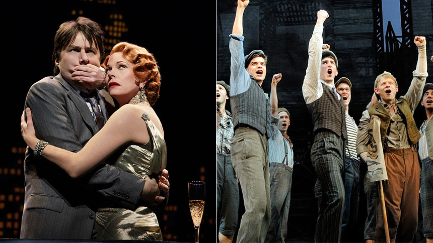 Newsies Bullets Over Broadway