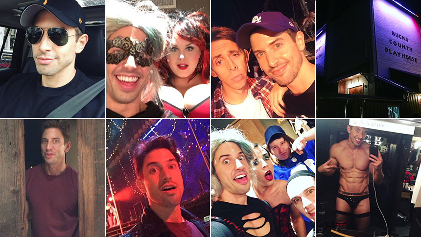Nick Adams Takes Over Instagram for a Rocky Horror Double...