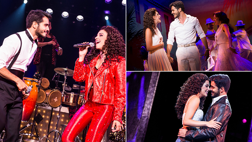 On Your Feet! Stars Ana Villafañe & Ektor Rivera Talk Fir...
