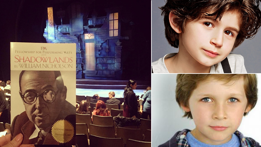 Shadowlands' Young Stars Jacob Morrell & Jack McCarthy Ta...