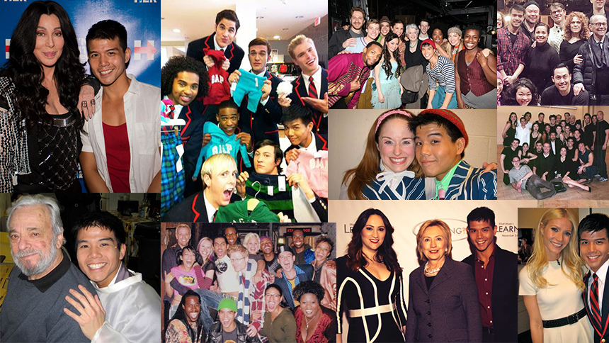 In Transit Star Telly Leung's Broadway Scrapbook: Allegia...