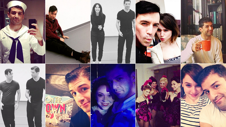 Photo & Video Roundup! On the Town Star Tony Yazbeck Spen...
