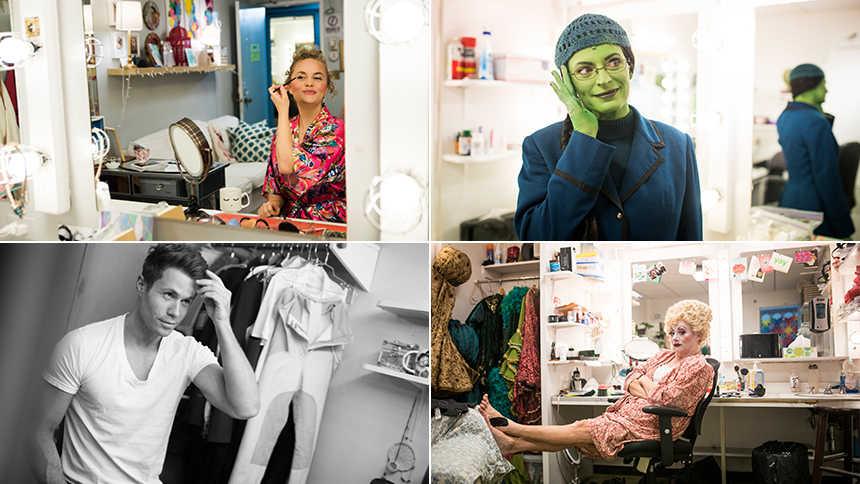 Exclusive Photos! Go Backstage at Broadway's Wicked as th...