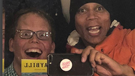 Bright Colors And Bold Patterns New Star Jeff Hiller Takes Instagram Along For A Night at His One-Man-Show