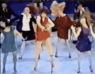 Donna McKechnie- Turkey Lurkey Time- GIF-