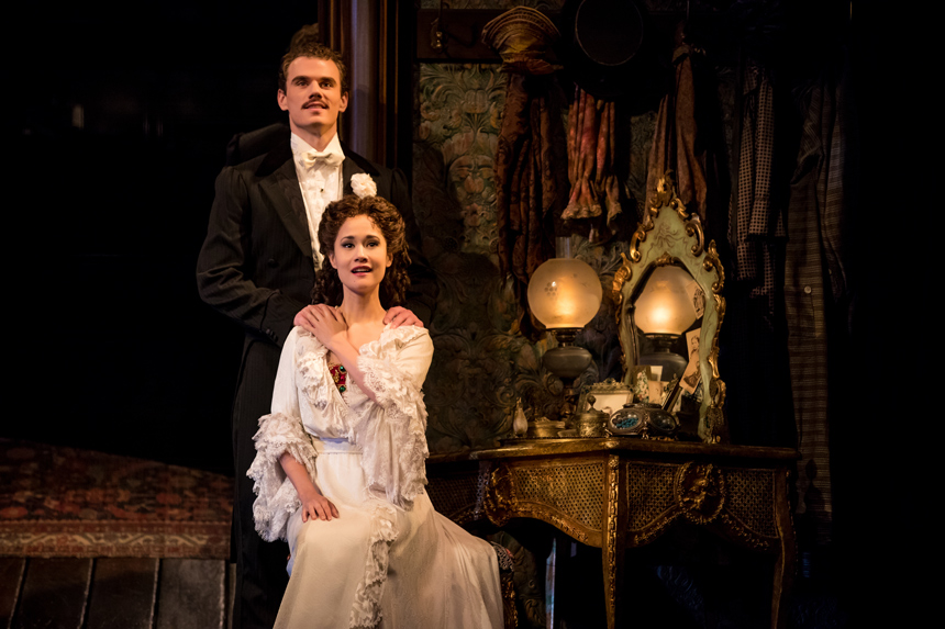 Jay Armstrong Johnson -Raoul-The Phantom of the Opera-Broadway Musical- Ali Ewoldt