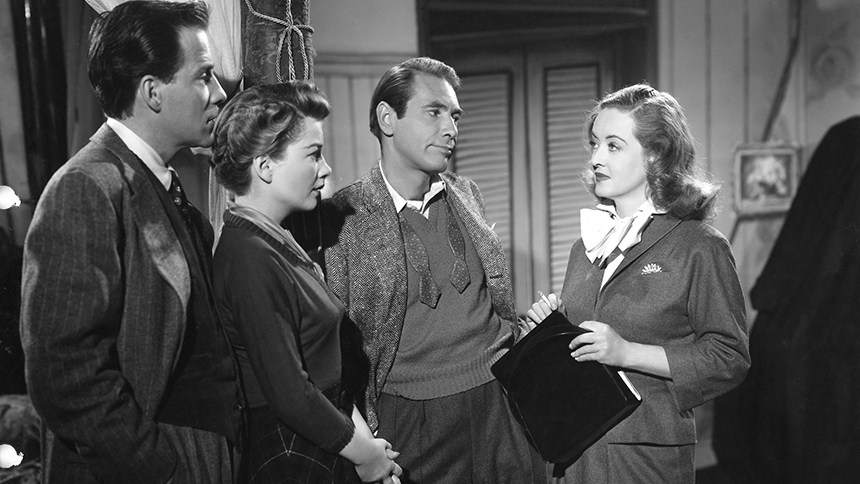 All About Eve- Bette Davis - Anne Baxter- Cast