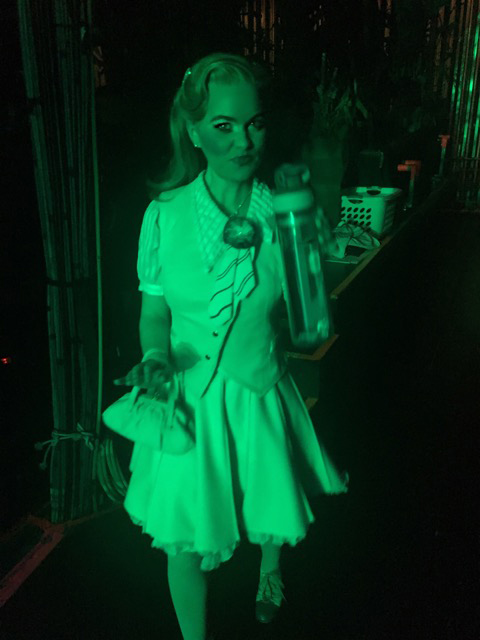 Amanda Jane Cooper- Glinda- Wicked- Broadway- Musical- Costumes