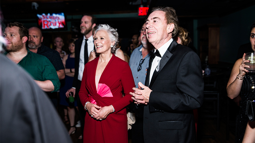 Andrew Lloyd Webber- Glenn Close- Tony Awards