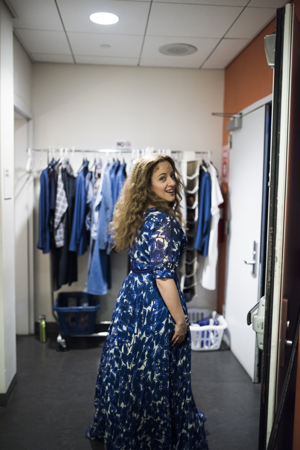 Abby Mueller- Backstage- Carole King- Beautiful- Broadway- Musical