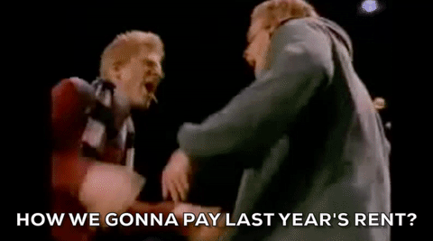 Adam Pascal GIF- Anthony Rapp GIF- Rent GIF
