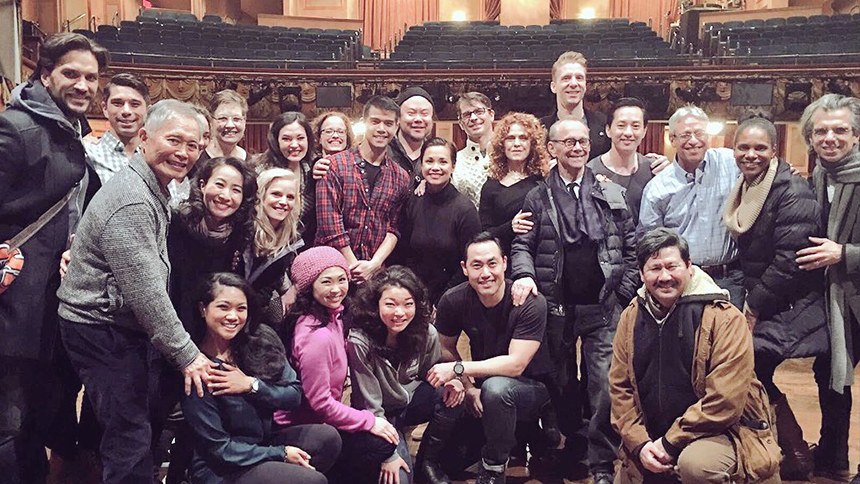 Telly Leung- Allegiance- Backstage- Broadway