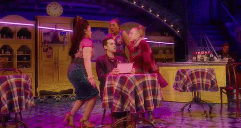 Alyse Alan Louis GIf- Amelie GIF- Broadway GIF