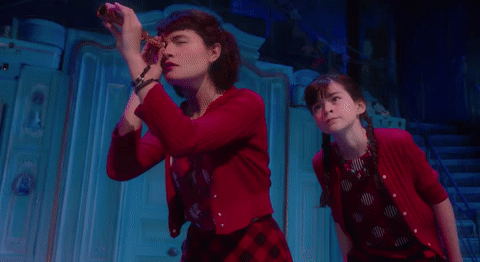 Amelie GIF- Phillipa Soo GIF- Spy glass GIF