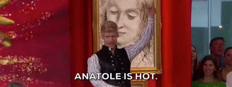 Lucas Steele GIF- Anatole GIF- Great Comet GIF- Broadway