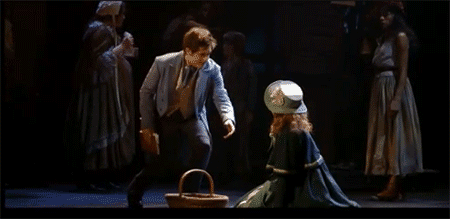 Les Miserables- Les Miz- GIF- Andy Mientus- Samantha Hill