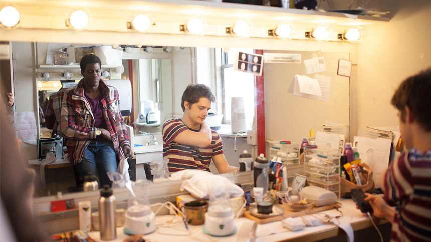 Les Miserables- Andy Mientus- Kyle Scatliffe