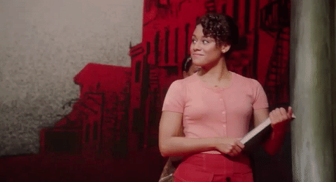 A Bronx Tale GIF- Ariana DeBose GIF