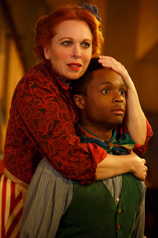 Carolee Carmello- Sweeney Todd- Mrs. Lovett- Tobias- John Michael Lyles