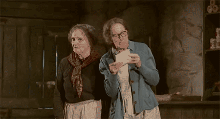 Osbourne Sisters- Aunties- Cripple of Inishmaan- GIF- Broadway- West End