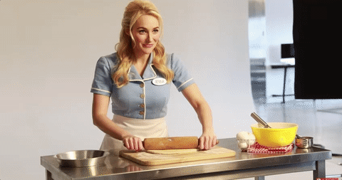 Betsy Wolfe Waitress GIF- Baking GIF
