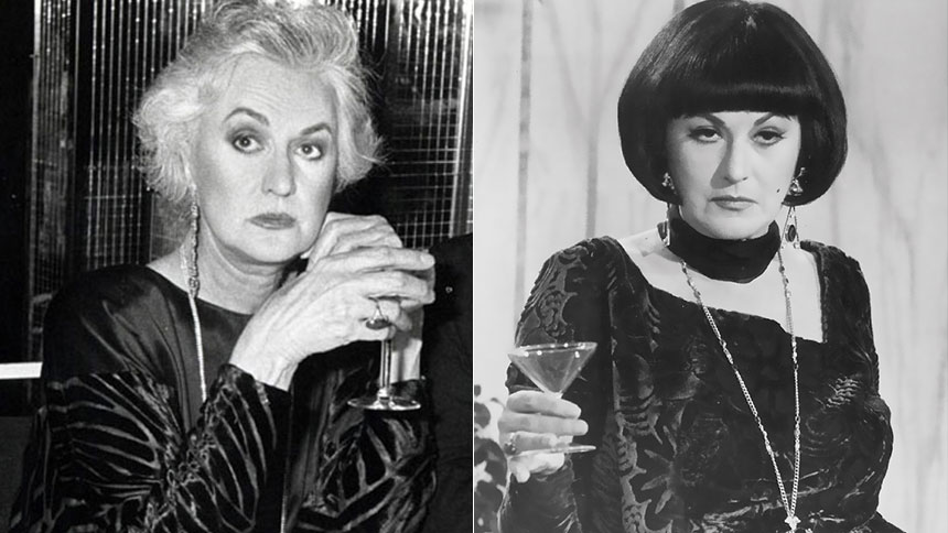 Bea Arthur Drinking