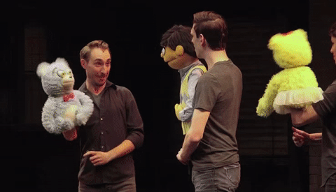 Bad Ideas Bear GIF- Avenue Q
