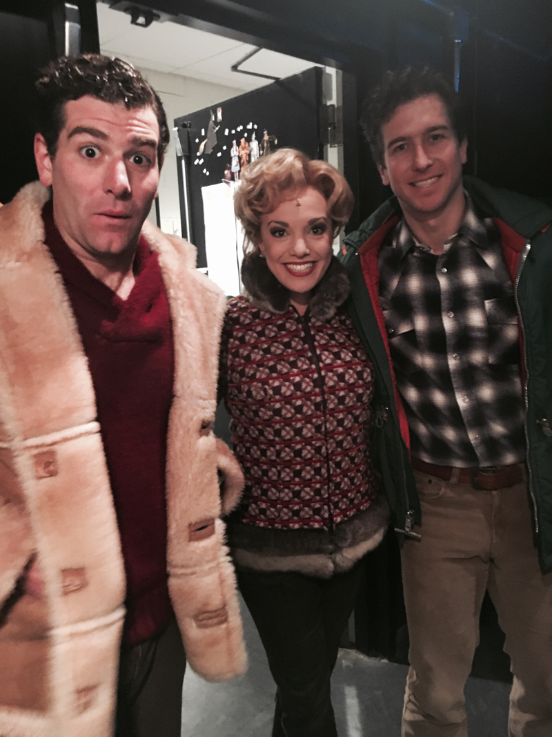 Ben Jacoby- Barry Mann- Kara Lindsay- Cynthia Weil- Beautiful Carole King Musical- Broadway- Evan Todd