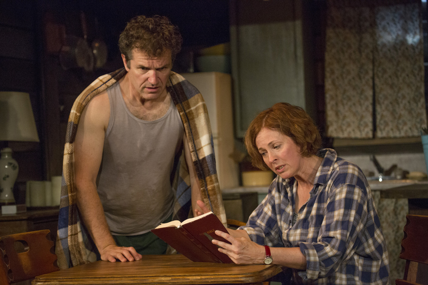 Barrington Stage Company- The Birds- Stevie Ray Dallimore & Kathleen McNenny