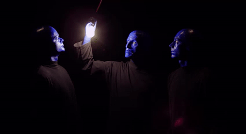 Blue Man Group GIF