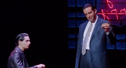 Bobby Cante Thorton GiF- A Bronx Tale GIF- Nick Cordero GIF