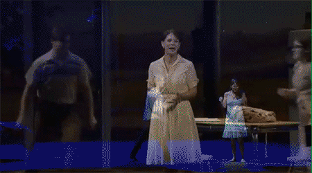 Bridges of Madison County - GIF- Kelli O'Hara- Derek Klena-Broadway
