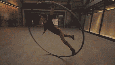 Barely Methodical Troupe GIF- Bromance GIF- Circus Now GIF
