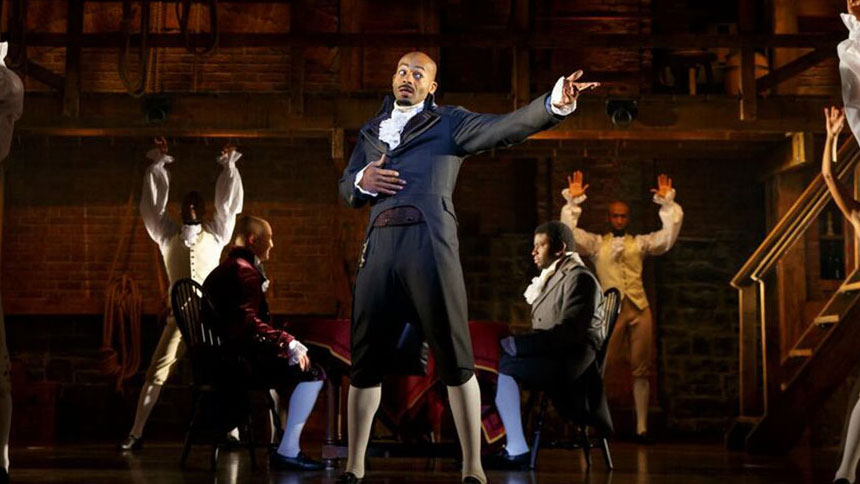Brandon Victor Dixon- Hamilton- Broadway