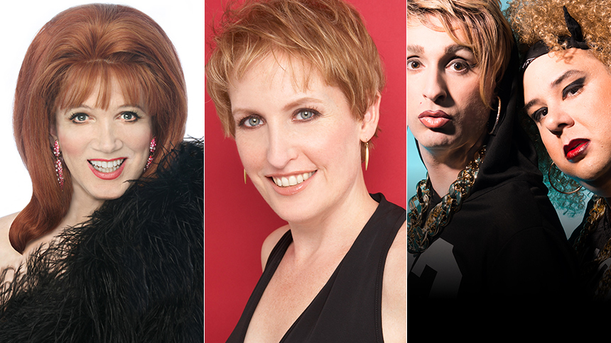 July Shows- 54 Below- Joe's Pub- Charles Busch- 2 Scoops- Liz Callaway