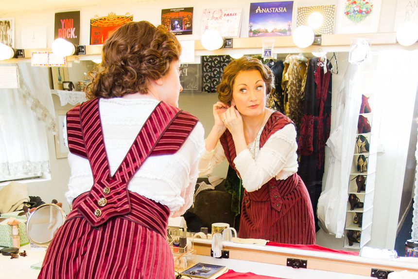 Caroline O'Connor- Anastasia- Linda Cho- Countess Lily- Broadway- Musical- Costumes- Backstage