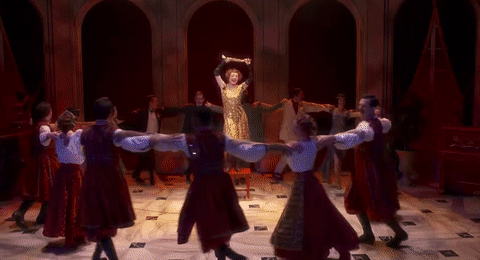 Caroline O'Connor GIf- Anastasia GIF- Dancing GIF
