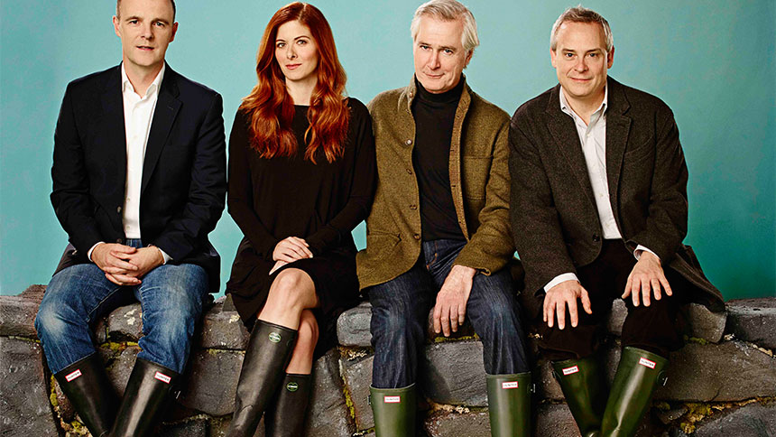 Cast of Outside Mullingar- Press Photo