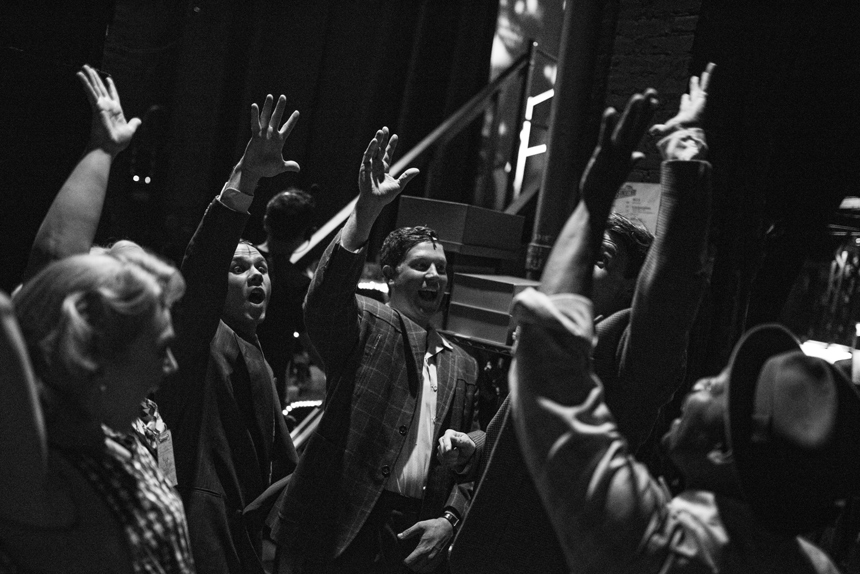 Sunset Boulevard- Broadway- Cast - Backstage