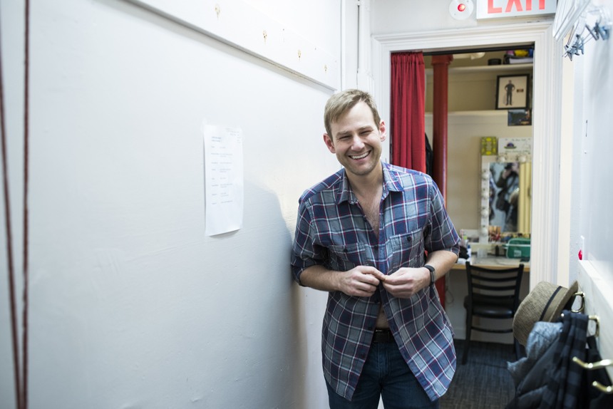 Come From Away- Broadway- Backstage- Chad Kimball