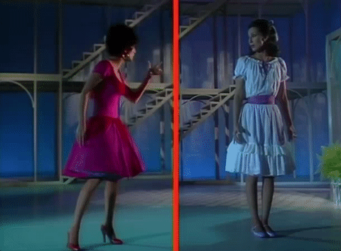Cher West Side Story GIF- A Boy like That