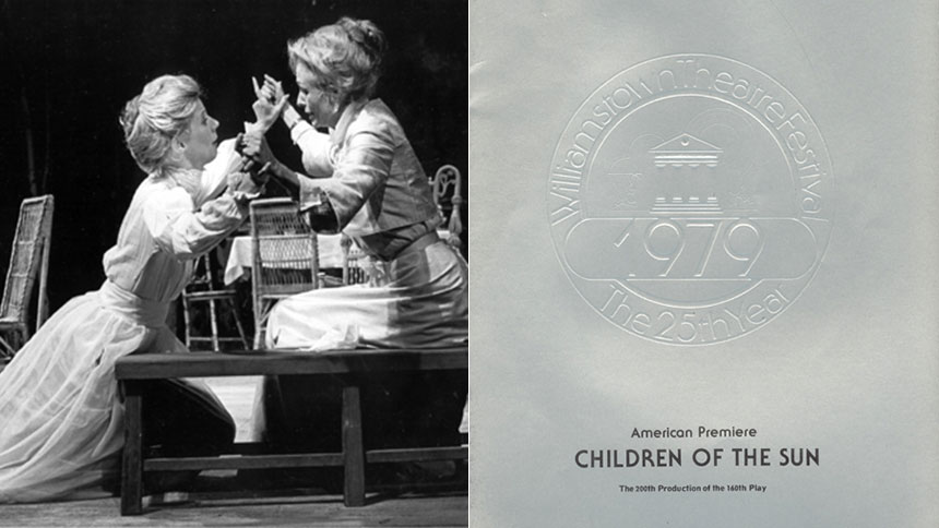 Williamstown- Blythe Danner- Children of the Sun