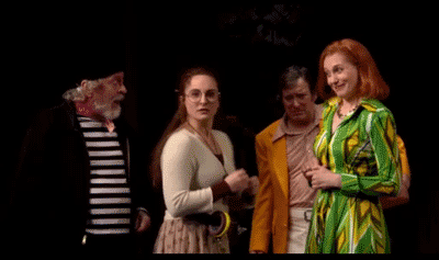 Tracee Chimo GIF- Noises Off GIF